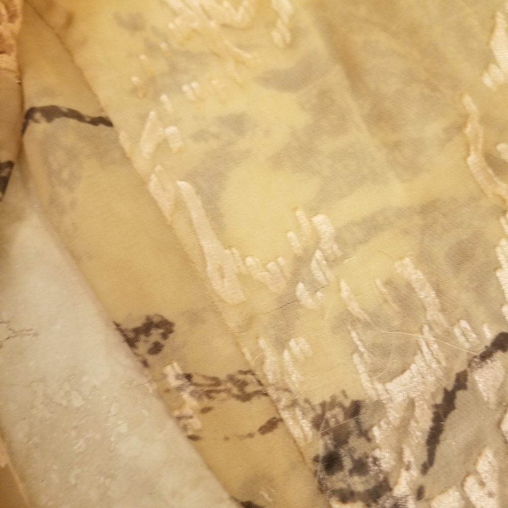Meadow Rue Anthropologie Chiffon Blouse, Size XS - Picture 6 of 6